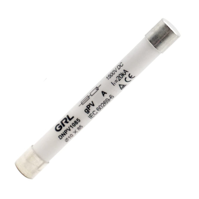 GRL DC Solar PV Fuse 10x85mm 1.5kVDC