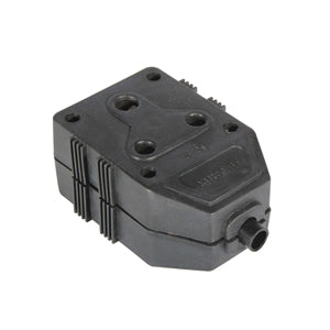 Eurolux PVC Janus Coupler Black Double 16A – Loose