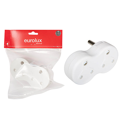 Eurolux SGA 2 x 16A Plug-In Adaptor – Bag PP