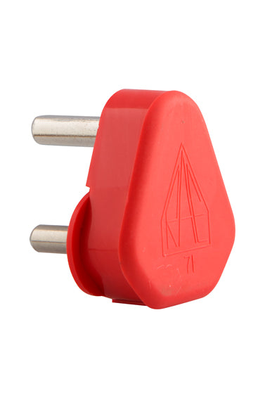 Eurolux Dedicated Plug Top Red 16A 3 Pin Solid Pin