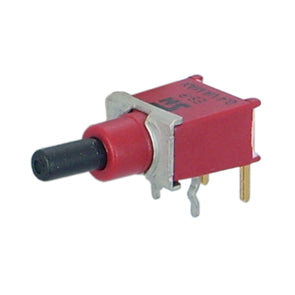 MEC Switch Push Button Mn Spst Right-Angle PCB Off-Momentary