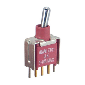 C&K Mini Toggle Switch SPDT on-on PCB