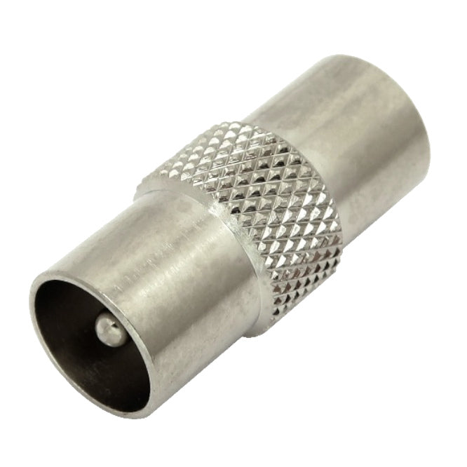 CS Pal Double Plug Coaxial Barrel Connector Adapter
