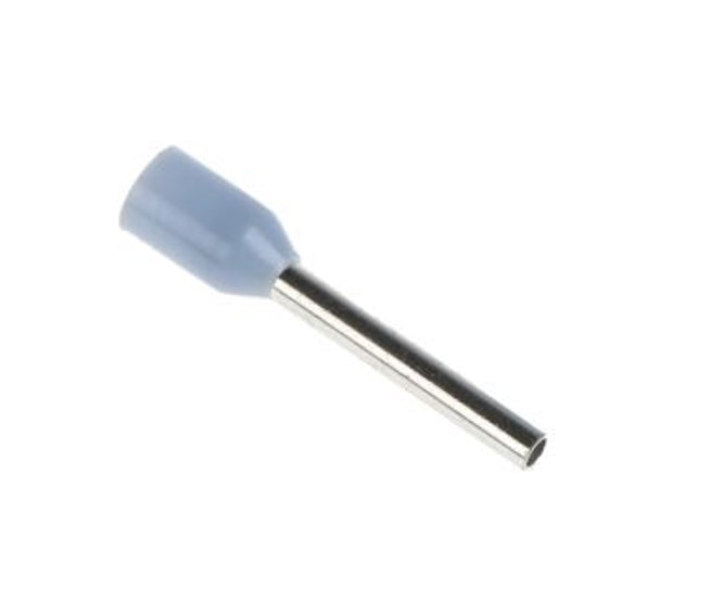 Guosai Boot Lace Terminal CSA=0.3mm² Blue CL=8 TL=12