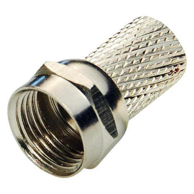 CS F Type Twist on Malefor RG6/U Cable