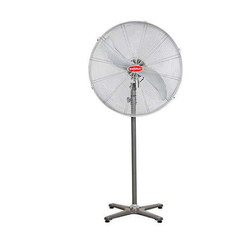 Eurolux Hurricane Standing Fan – 2 Blades, 230W, Silver