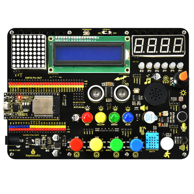 Keyestudio Inventor / Designer / Developer ESP32 Starter Kit