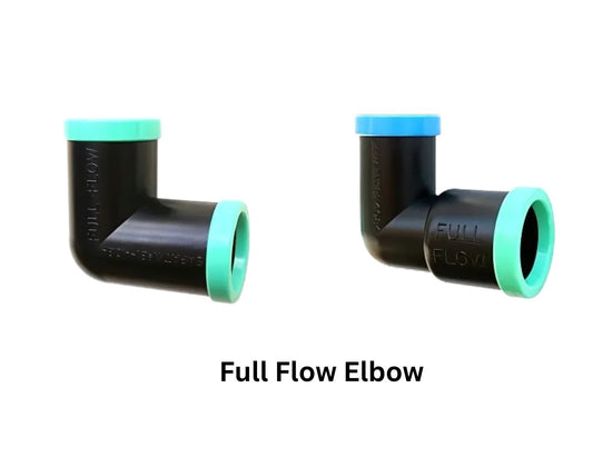 Full Flow Elbow – Compression Poly Pipe Elbow Fitting 12mm to 25mm