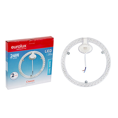 Eurolux Replacement LED Module 214mm Classic 24W – 4000K Cool White