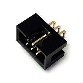EIE Header Box Right-Angle PCB 6W 2.54 - Single Piece