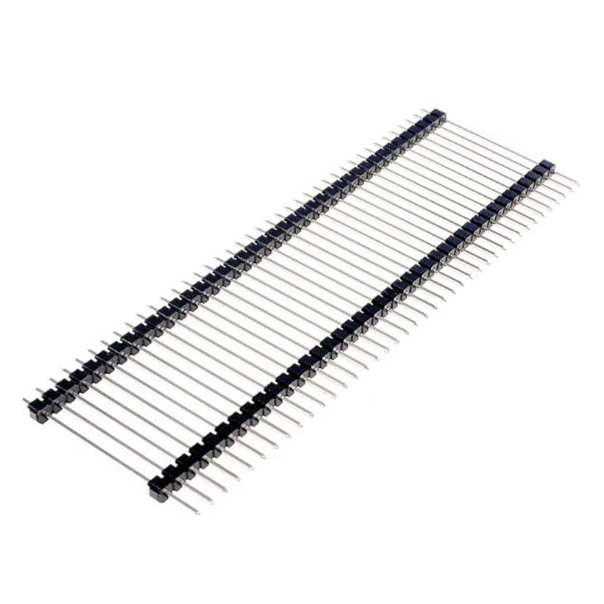 EIE Header Sil Str 40W 2.54 TH=25