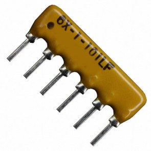 EIE Resistor Network Sil 6-PIN 5-RES 4K7