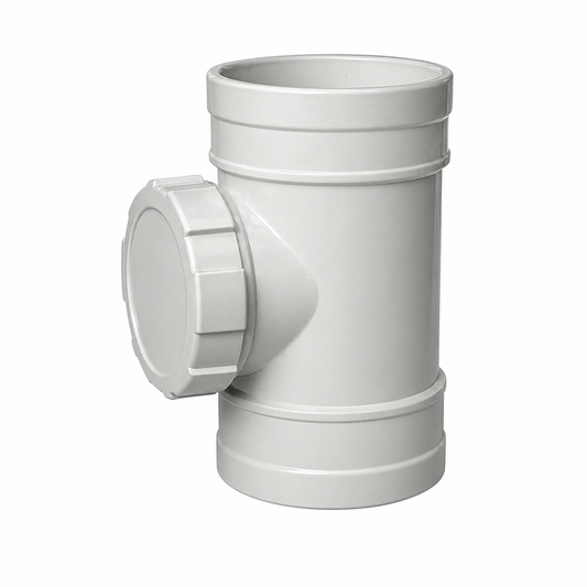 PVC Soil, Waste & Vent Leaf Catcher PVC soil waste and vent fitting