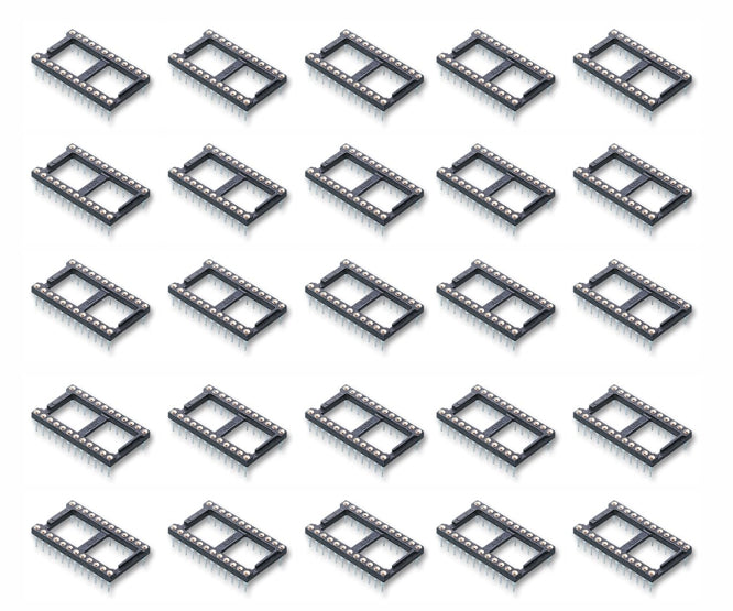 EIE Ic Socket 0.6 24W Tulip Round Wide - 20PCS/TUBE
