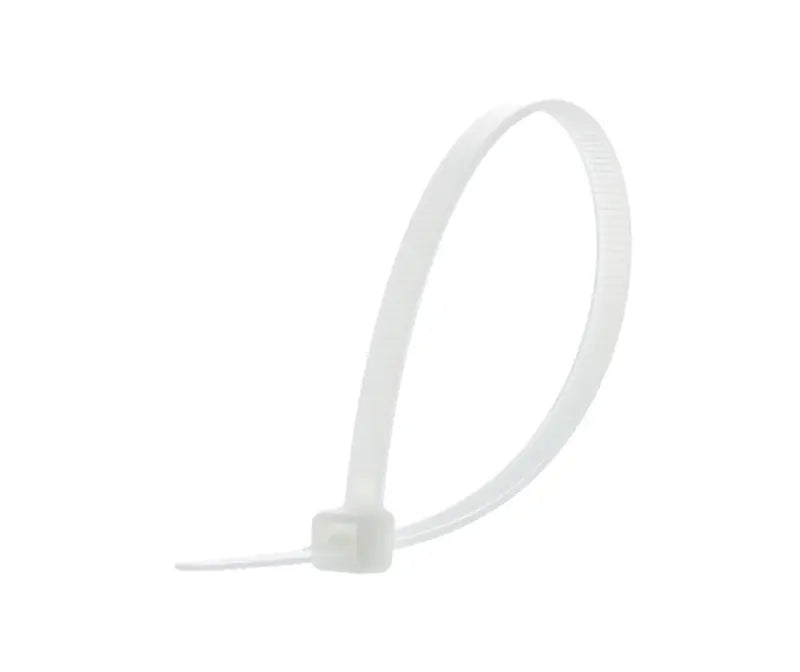 MCE natural nylon cable ties pack of 100
