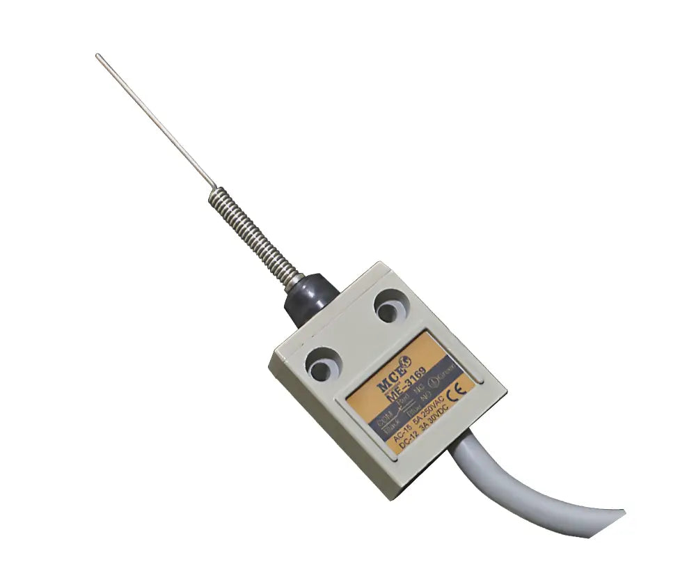 MCE ME-3169 pre-wired cat’s whisker limit switch rubber boot