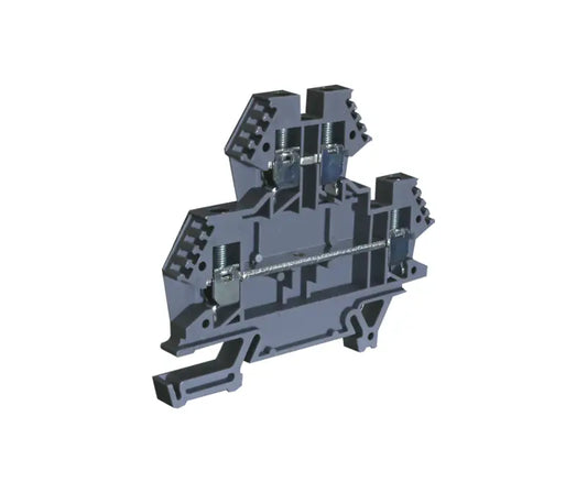 MCE two tier and three tier DIN rail terminal blocks