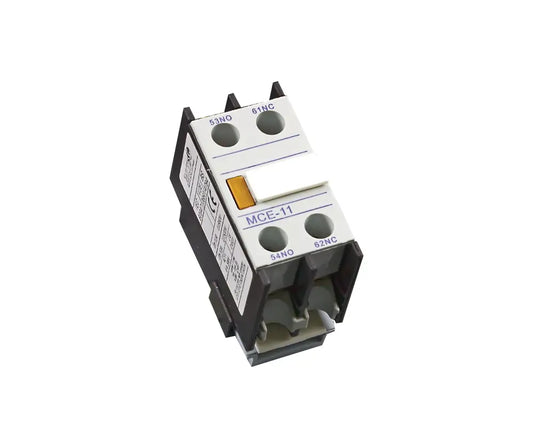 MCE clip-on top-mount auxiliary contact block for MCE contactors