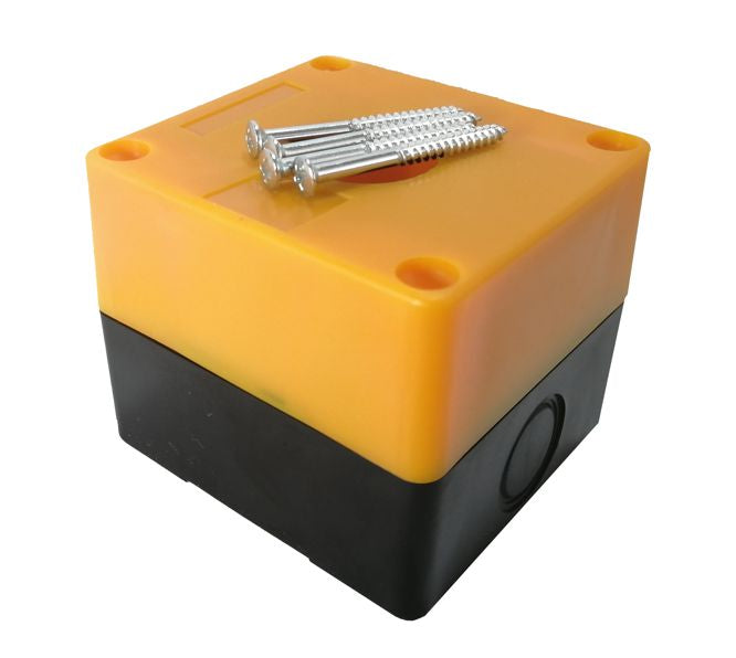 Swan Electric Push Button Enclosure Yellow IP65