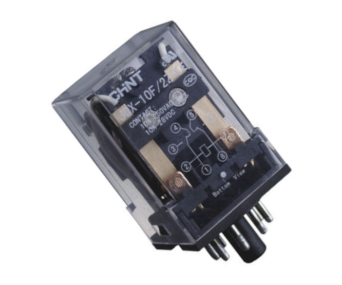 Chint Relay Dpdt 10A 24VDC Round 8PIN