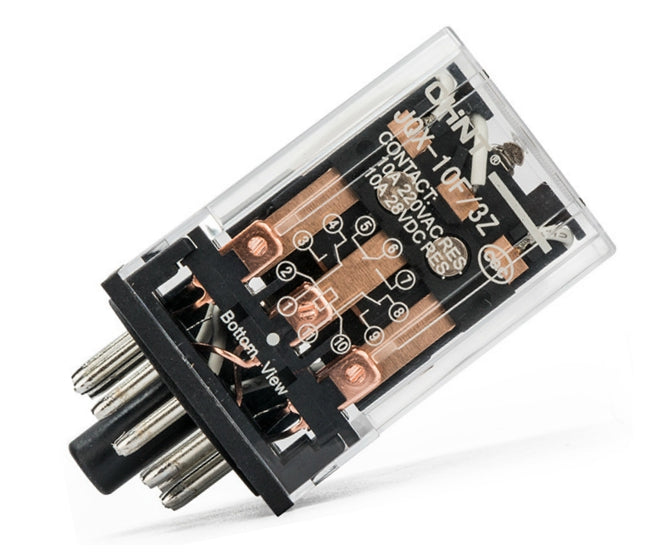 Chint Relay Tpdt 10A 12VAC Round 11P
