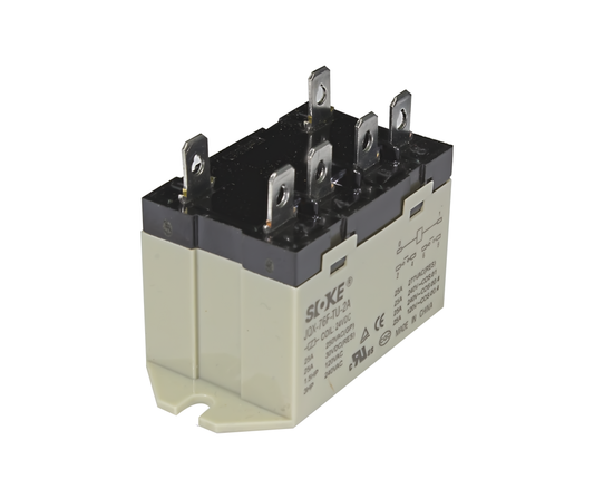 Plug-In Relay 6 Pin, 25A 2 x N/O