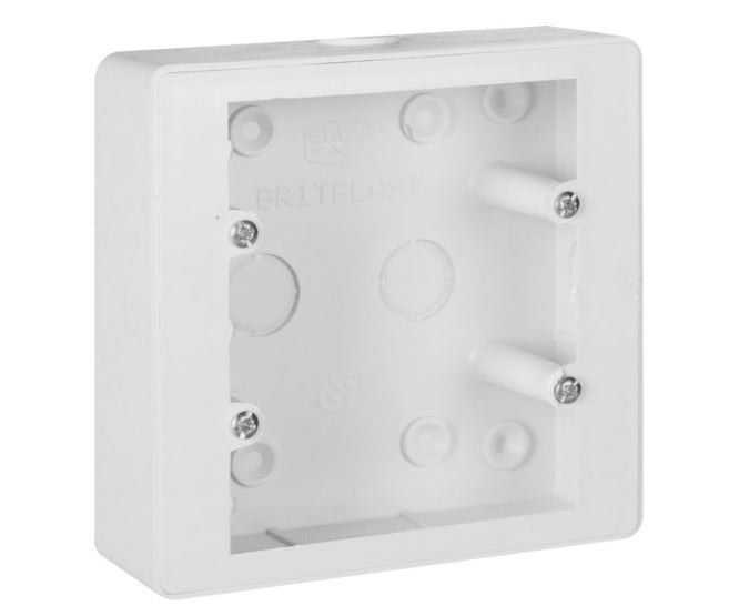 EIE 4x4 Surface Mount Wall Box PVC
