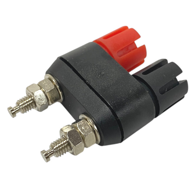 EIE 4mm Dual Banana Socket Black/Red