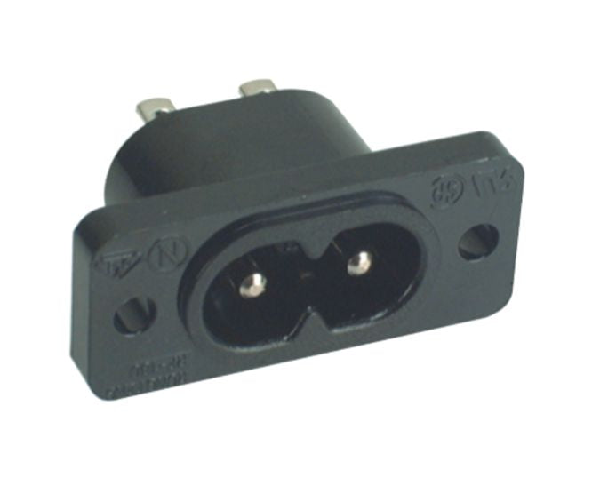 EIE C8 Iec Plug Panel Mount Adapter