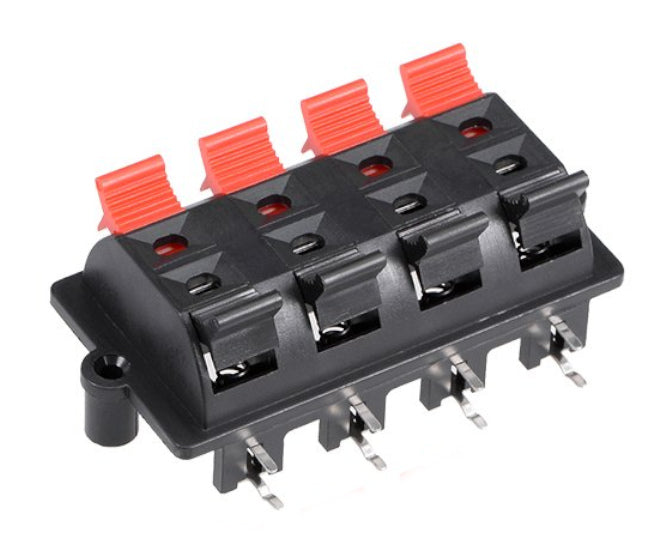 EIE 8W Speaker Terminal Red/Black Press