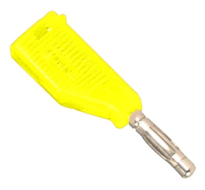 EIE 4mm Banana Plug Yellow Top Stackable