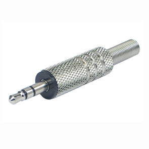 EIE 3.5mm Stereo Plug Metal with Coil Sleeve