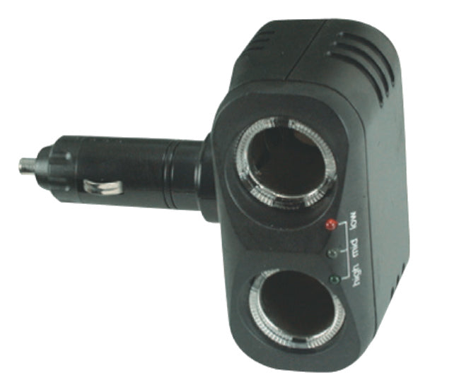 EIE Adapter Cigarrete Plug - 2XCIGARRETE Socket Battery Checker