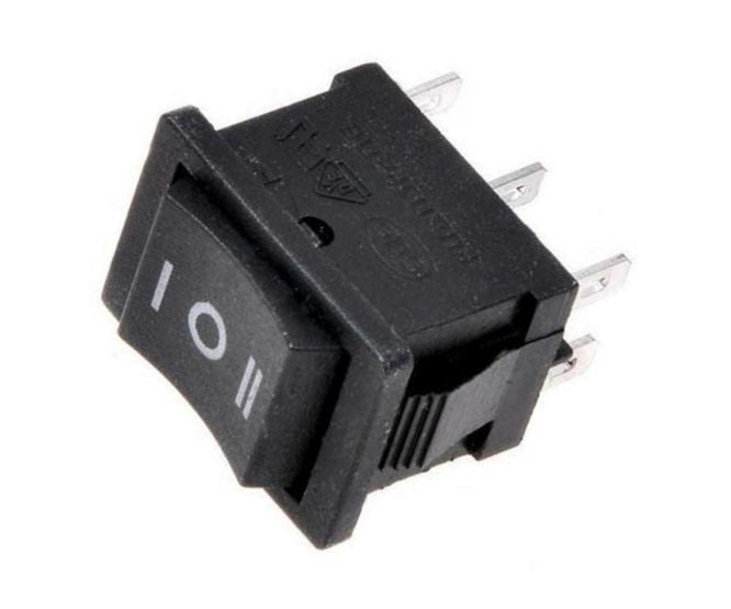 Daier Rocker Switch Mini Dpdt on-Off-on 19x13