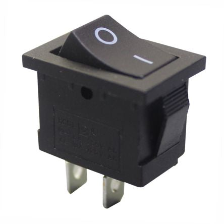 Daier Micro Rocker Switch Spst on-Off 3A 250VAC 15x10x17mm