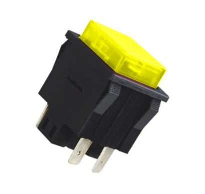 Daier Push Button Momentary Sqr 32x25