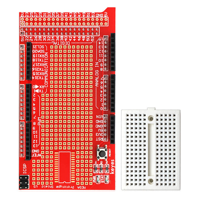 Keyestudio Arduino MEGA2560 Expansion / Breakout Shield Board