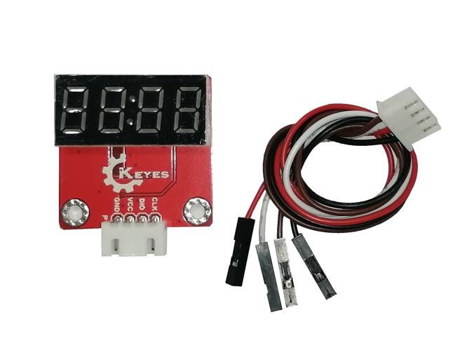 Keyestudio I2C Serial Port 4-DIGIT LED Display Module