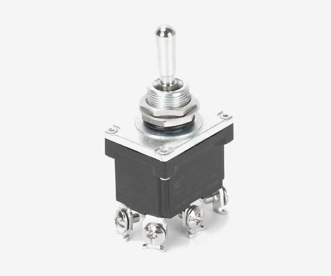 Daier Toggle Switch Dpdt on-Off-(on) 30A 12VDC Screw Terminal