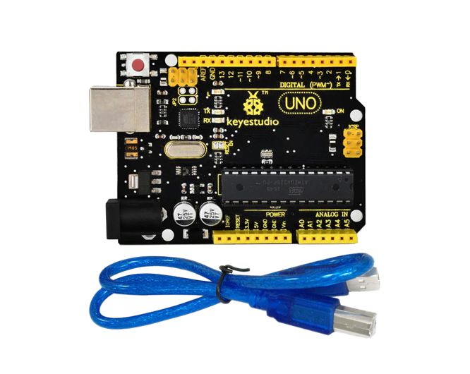 Keyestudio R3 ATMEGA328P Development Board + USB Cable