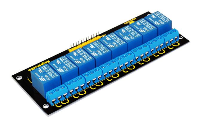 Keyestudio 8-CH Relay 5V Coil, Module for Arduino / Pic / Avr