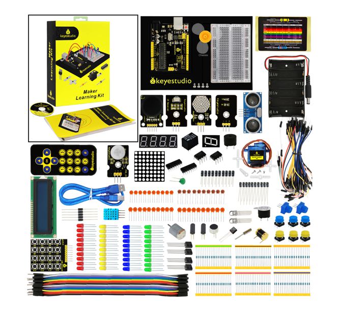 Keyestudio Maker Learning Kit for Arduino Starter+Uno R3