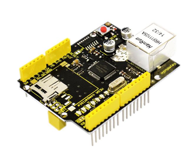 Keyestudio W5100 Ethernet Shield for Arduino Uno and MEGA2560