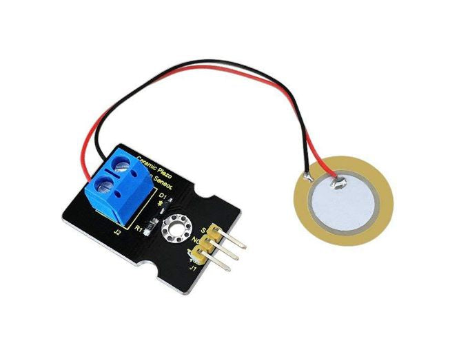 Keyestudio Analog Piezoelectric Ceramic Vibration Sensor