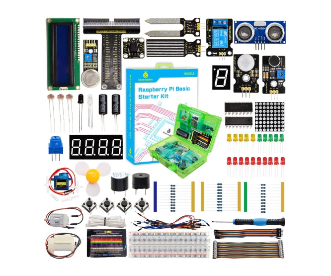 Keyestudio Raspberry Pi Basic Starter Kit (Sbc Excuded)