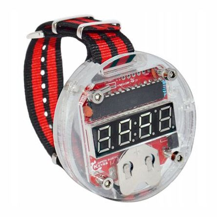 Keyestudio Diy Wrist Wearable Clock Kit Unassembled
