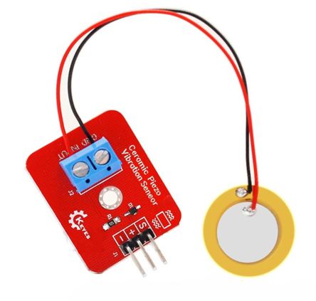 Keyestudio Piezo Vibration Sensor / Transducer Board
