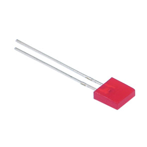 EIE Rectangular LED Di-Red 2x7mm