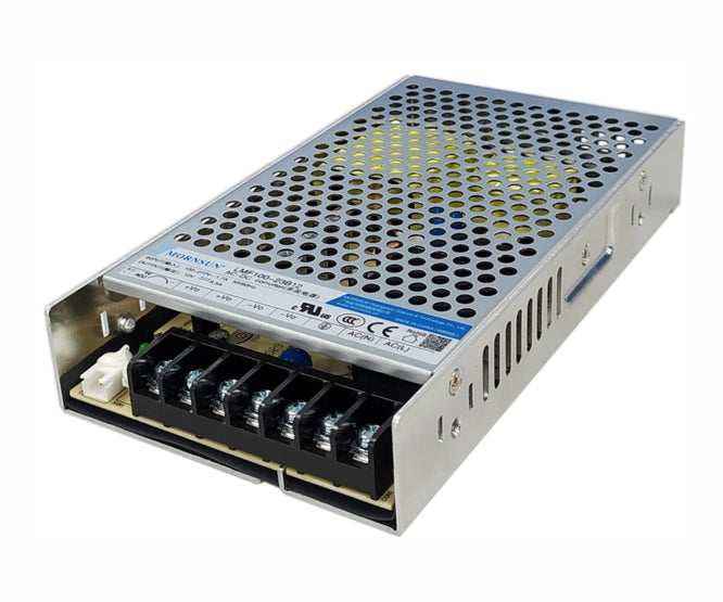 Mornsun Power Supply Enclosure. I=220VAC O=12VDC 8.5A 100W