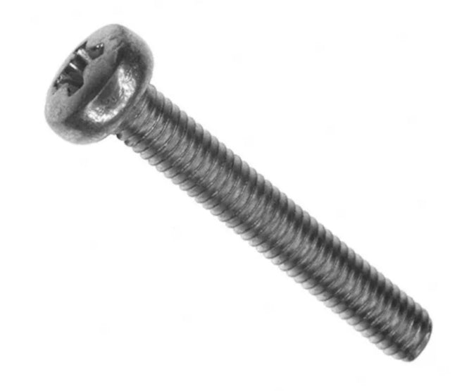 Mecaon Star Cheese Head Screw Zinc